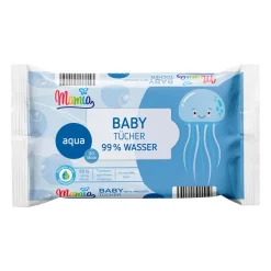 MAMIA Baby-Pflegetücher Aqua
