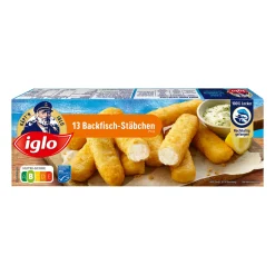 IGLO Backfisch-Stäbchen / Fischstäbchen