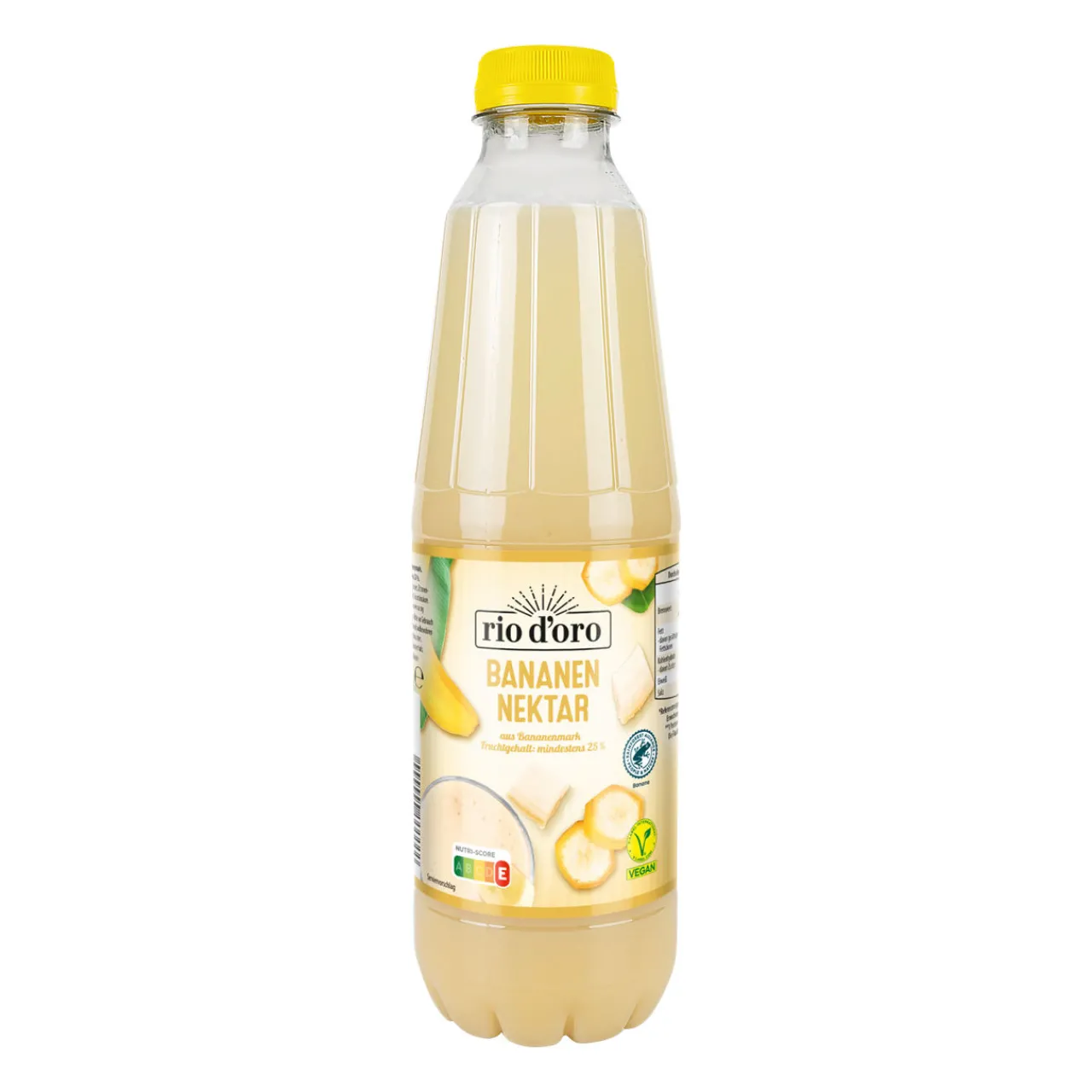 RIO D'ORO Bananen- & Pfirsichnektar aus Fruchtmark
