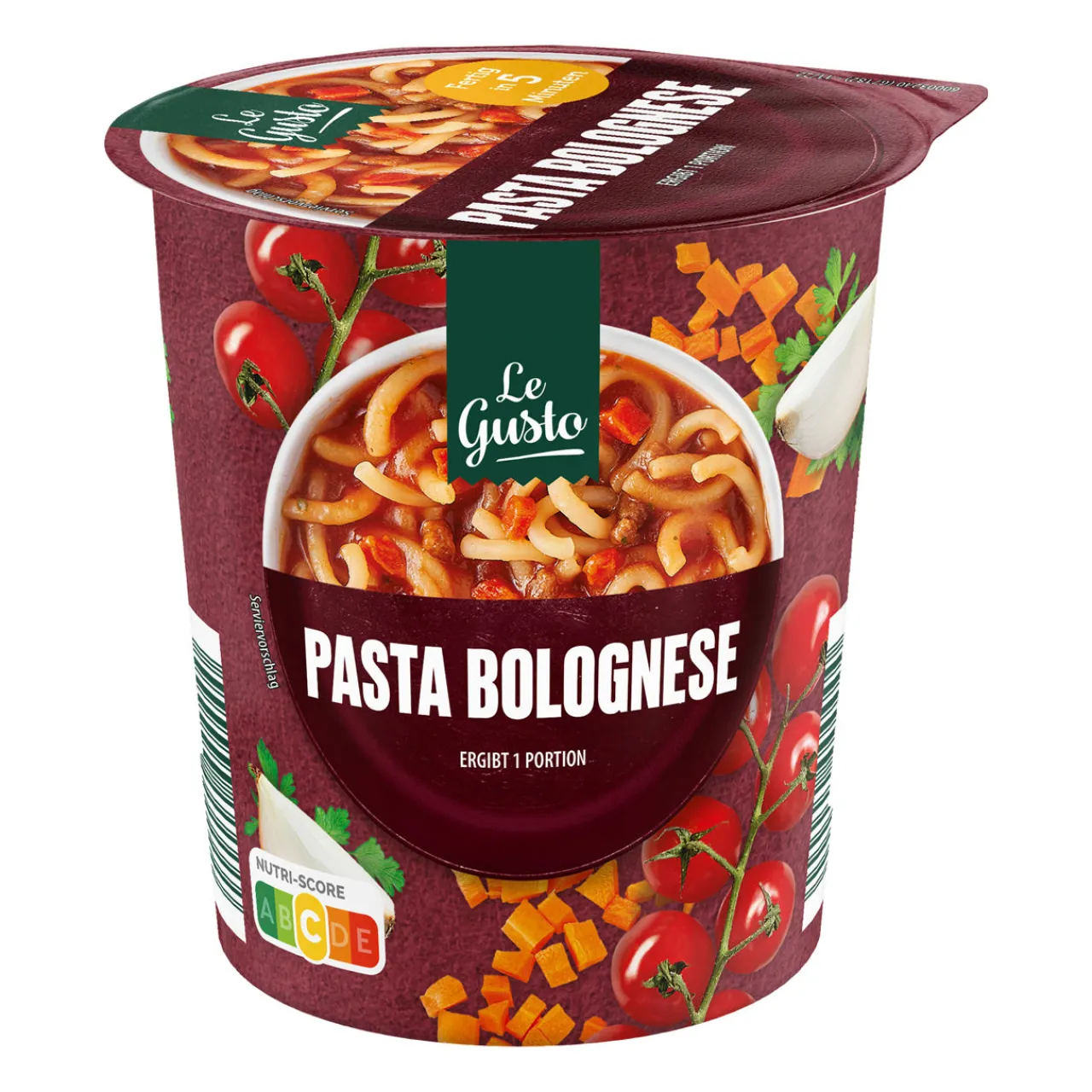 LE GUSTO Bechergericht