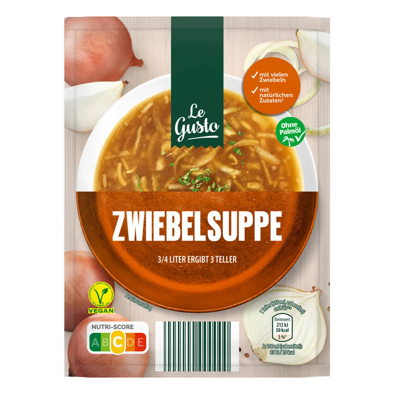 LE GUSTO Beutelsuppe