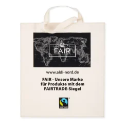 FAIR Bio-Baumwolltragetasche