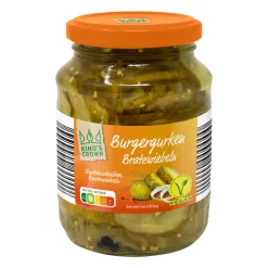 KING'S CROWN Burgergurken in Scheiben