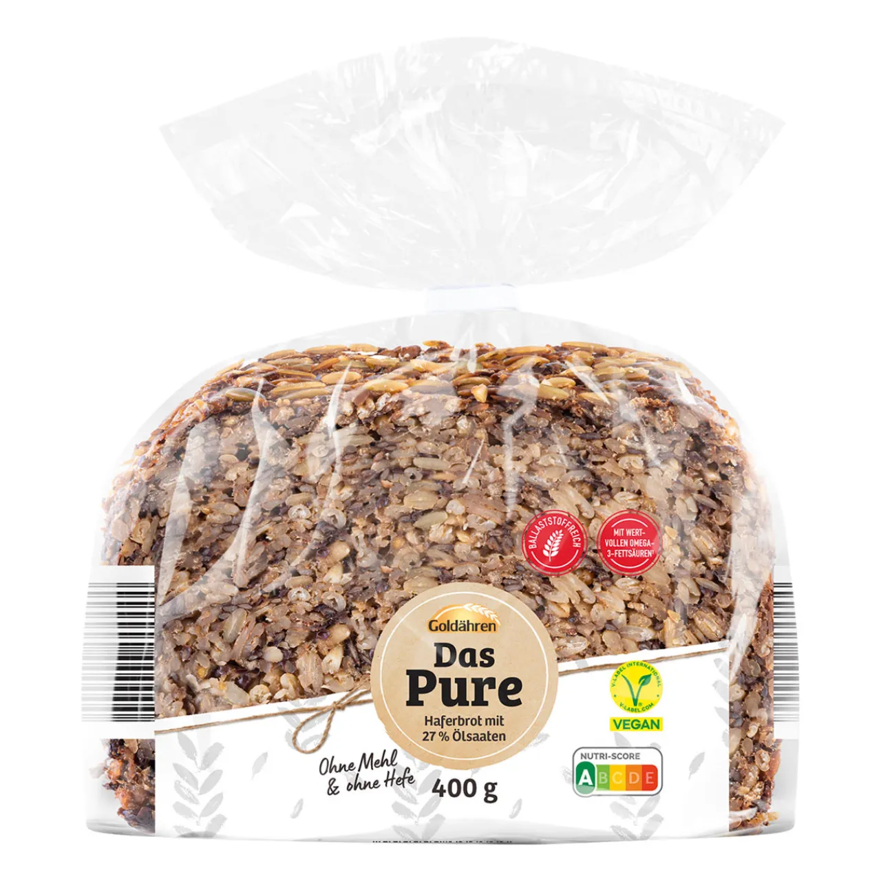 GOLDÄHREN Das Pure Haferbrot mit Ölsaaten
