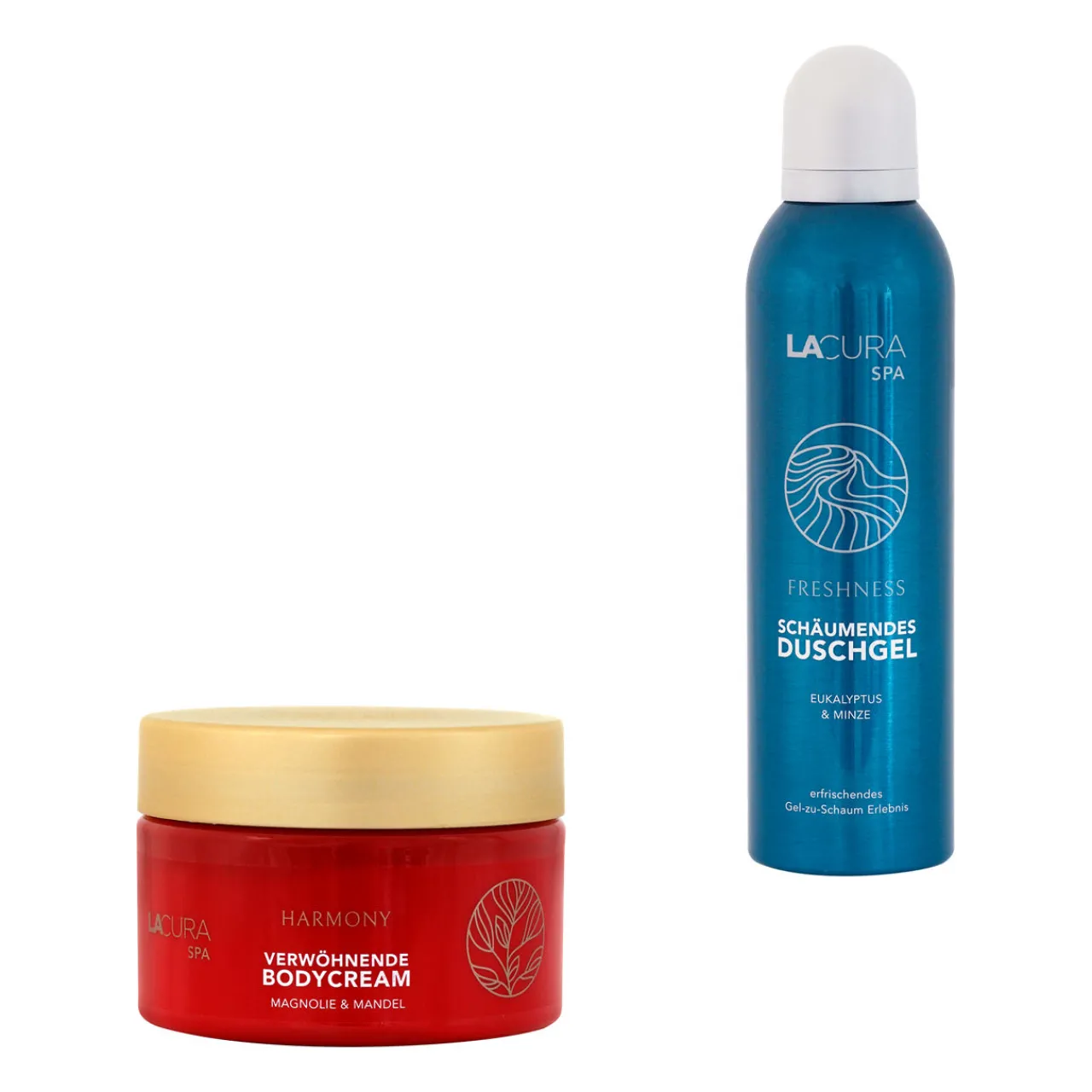 LACURA Duschschaum / Bodycream