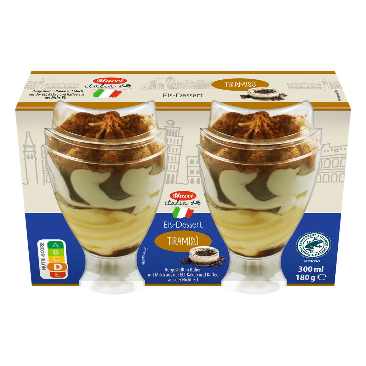 MUCCI Eisdessert im Becher