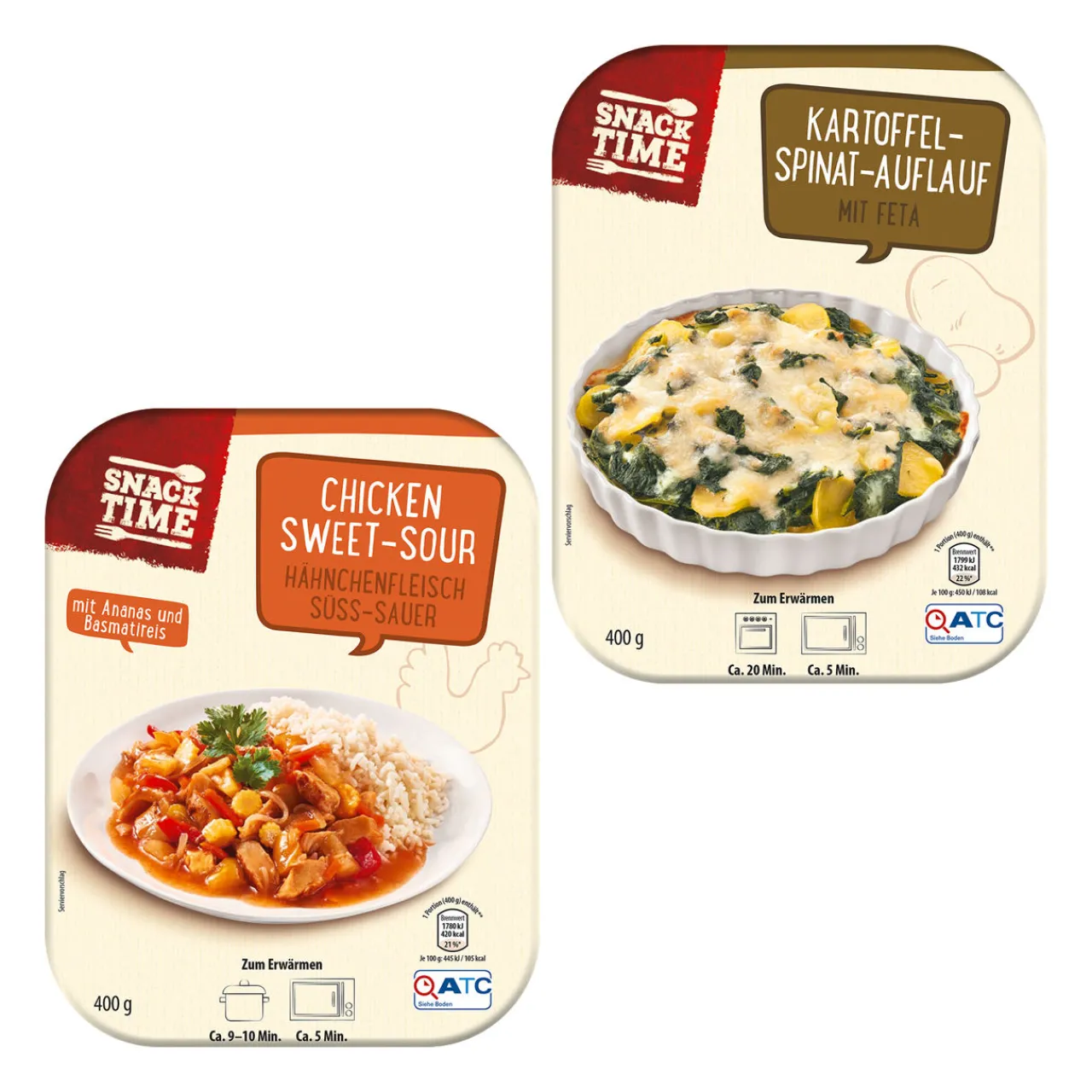 SNACK TIME Fertiggericht