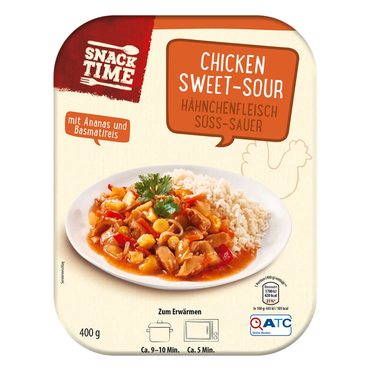 SNACK TIME Fertiggericht