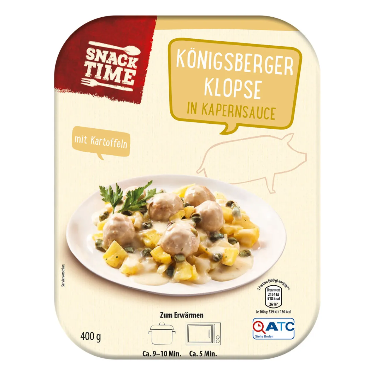 SNACK TIME Fertiggericht