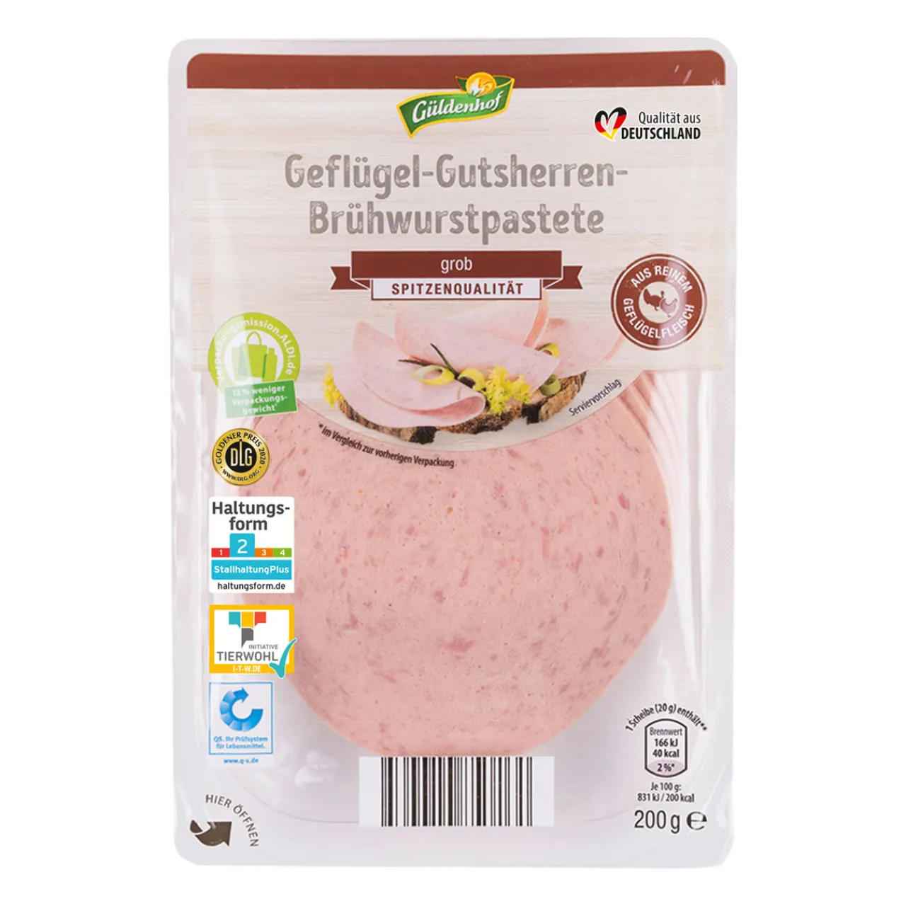 GÜLDENHOF Geflügel-Aufschnitt