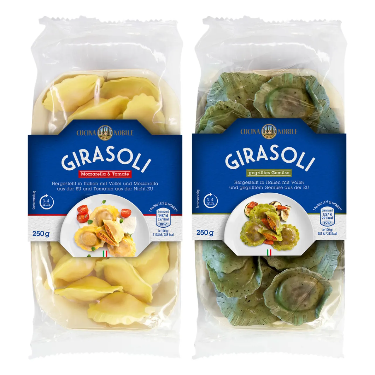 CUCINA NOBILE Gefüllte Premium Pasta