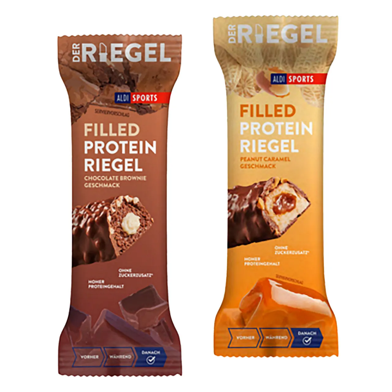 ALDI SPORTS Gefüllter Proteinriegel