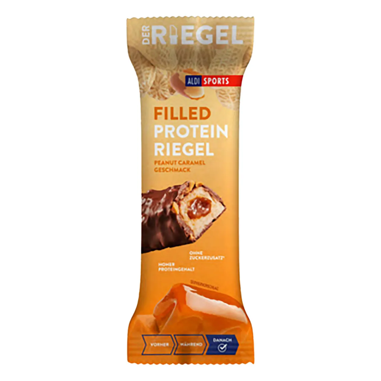 ALDI SPORTS Gefüllter Proteinriegel