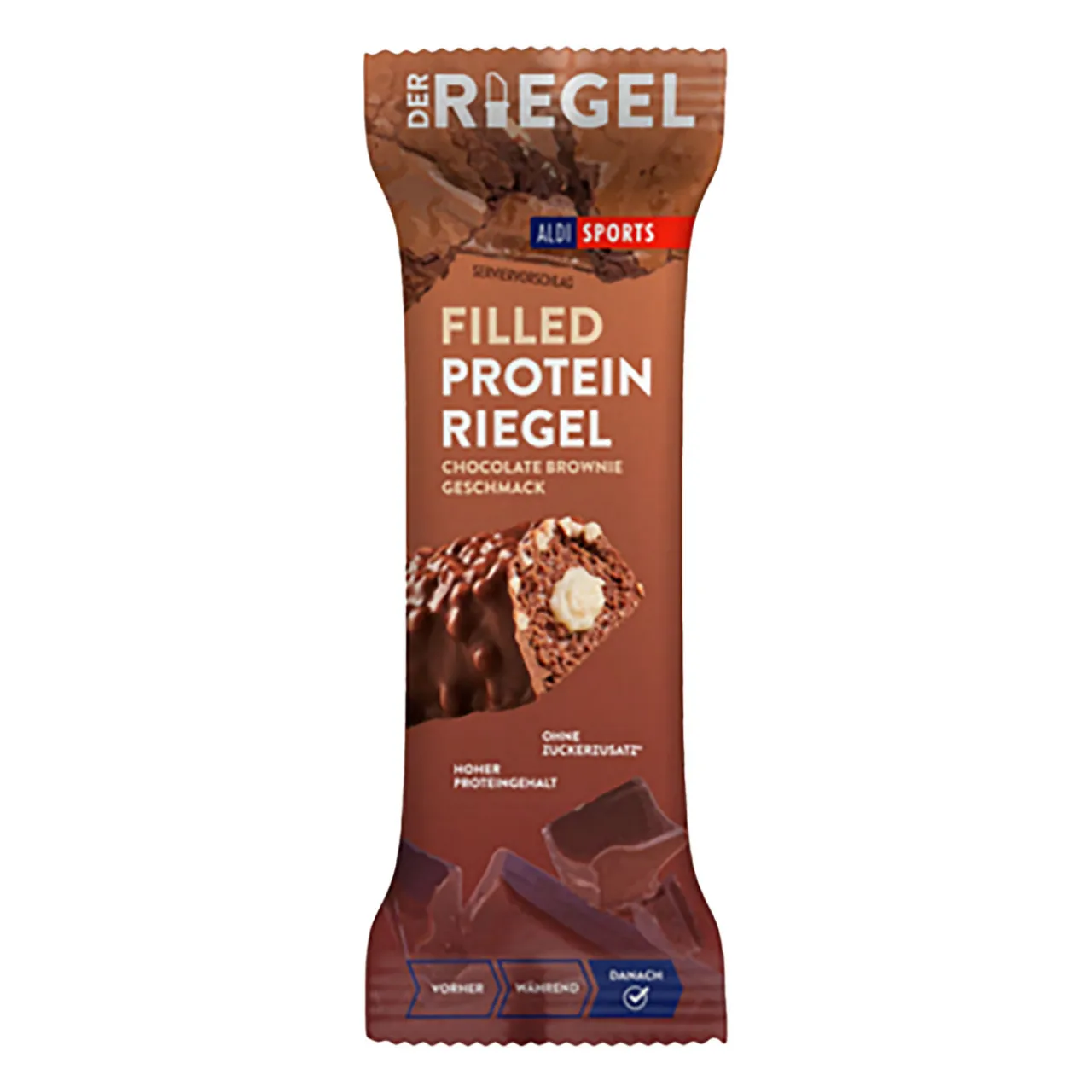 ALDI SPORTS Gefüllter Proteinriegel