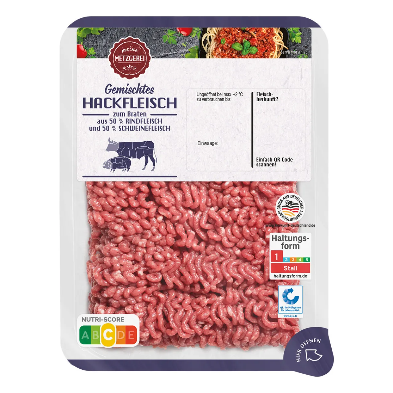 MEINE METZGEREI Gemischtes Hackfleisch