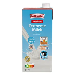 MILSANI Haltbare fettarme Milch