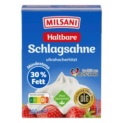 MILSANI Haltbare Schlagsahne