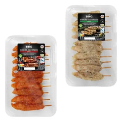 BBQ Hähnchenfilet-Spieße