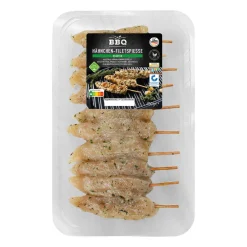 BBQ Hähnchenfilet-Spieße