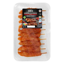 BBQ Hähnchenfilet-Spieße