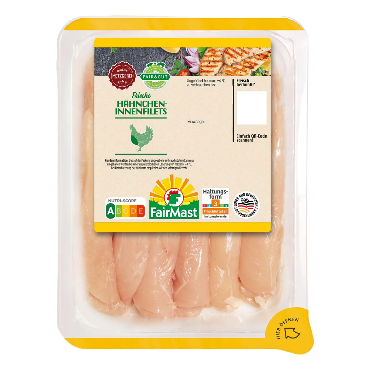 FAIR & GUT Hähnchen-Innenfilets