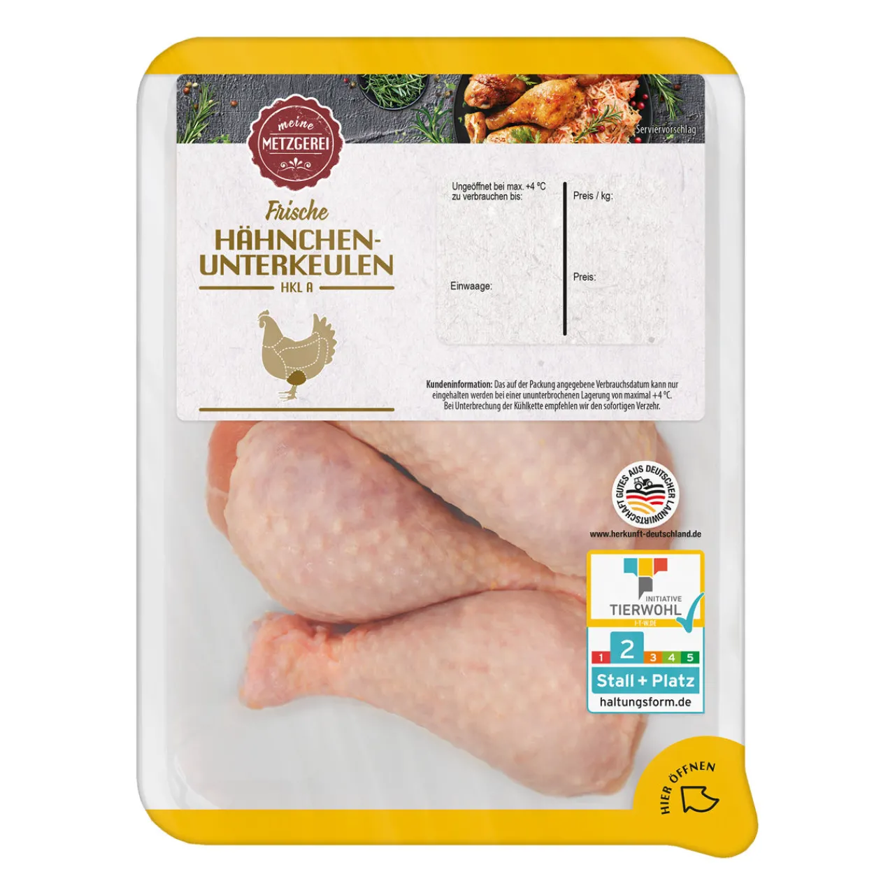 MEINE METZGEREI Hähnchen-Unterkeulen