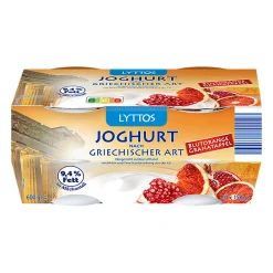 LYTTOS Joghurt griechische Art: Honig/Heidelbeere