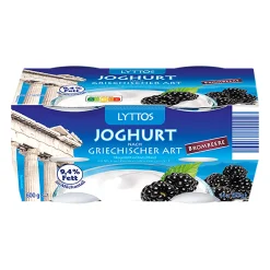 LYTTOS Joghurt griechische Art: Honig/Heidelbeere