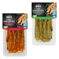 BBQ Jumbo-Garnelenspieße