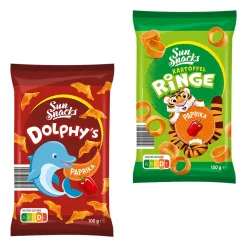 SUN SNACKS Kartoffel-Ringe / Dolphy's