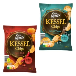 SUN SNACKS Kesselchips