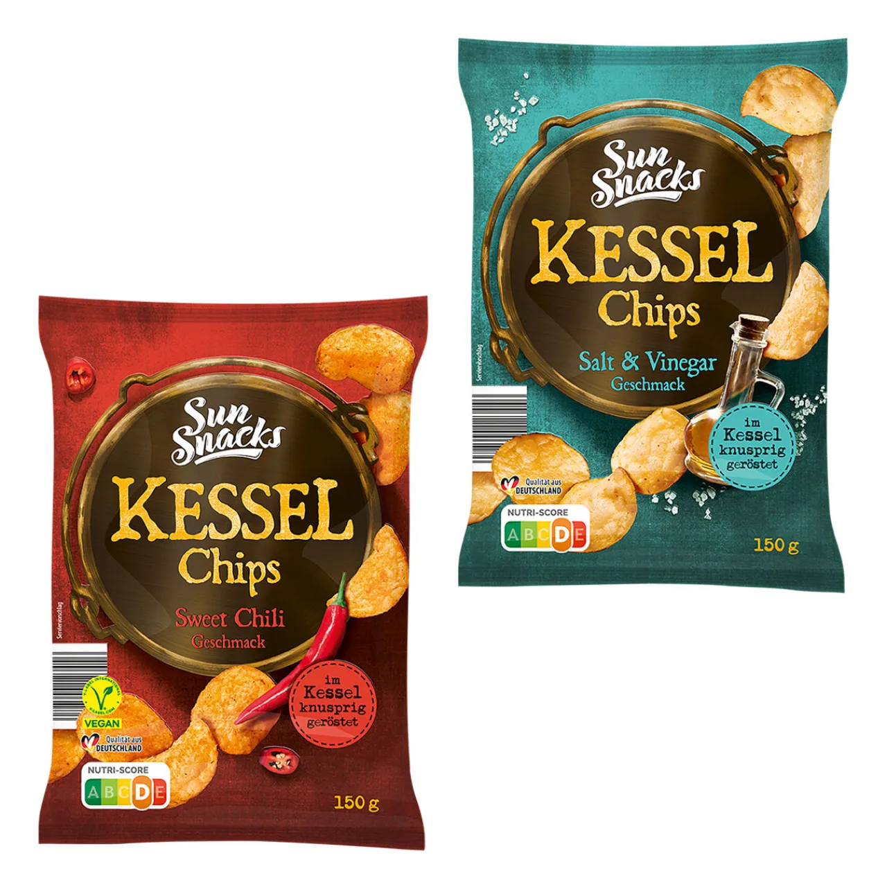 SUN SNACKS Kesselchips