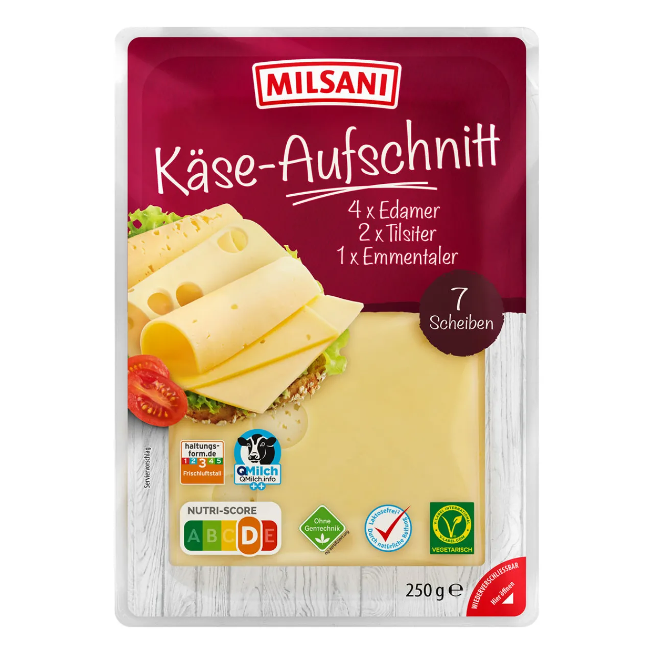 MILSANI Käse-Aufschnitt