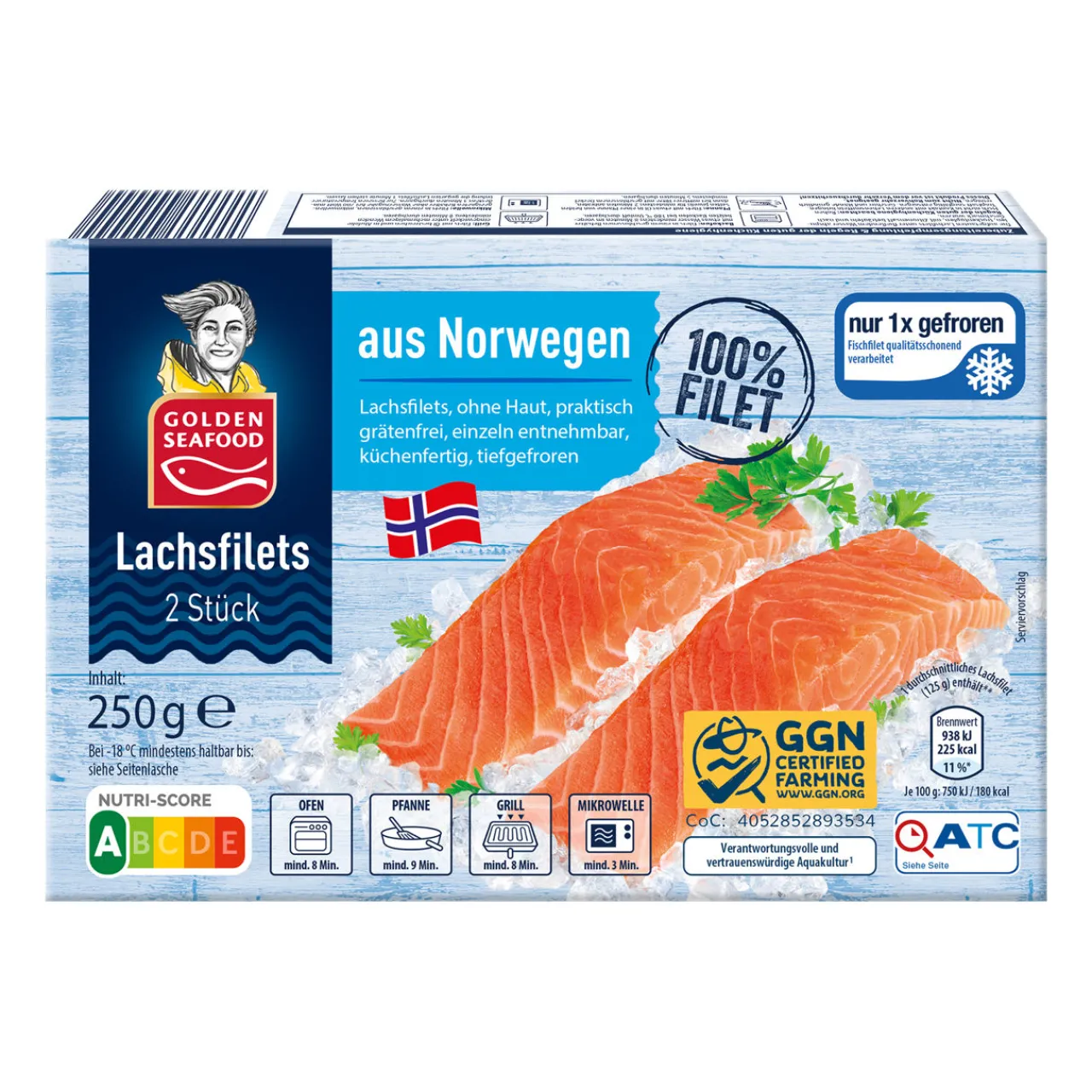 GOLDEN SEAFOOD Lachsfilets