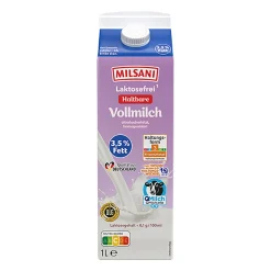 MILSANI Laktosefreie H-Milch