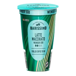 BARISSIMO Latte Macchiato weniger süß