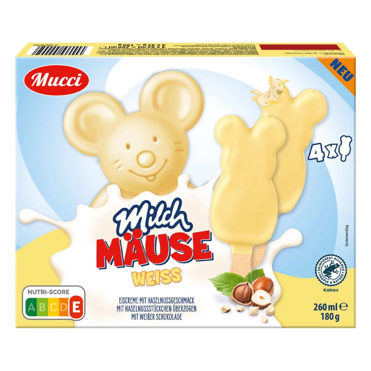 MUCCI Milch-Mäuse-Eis