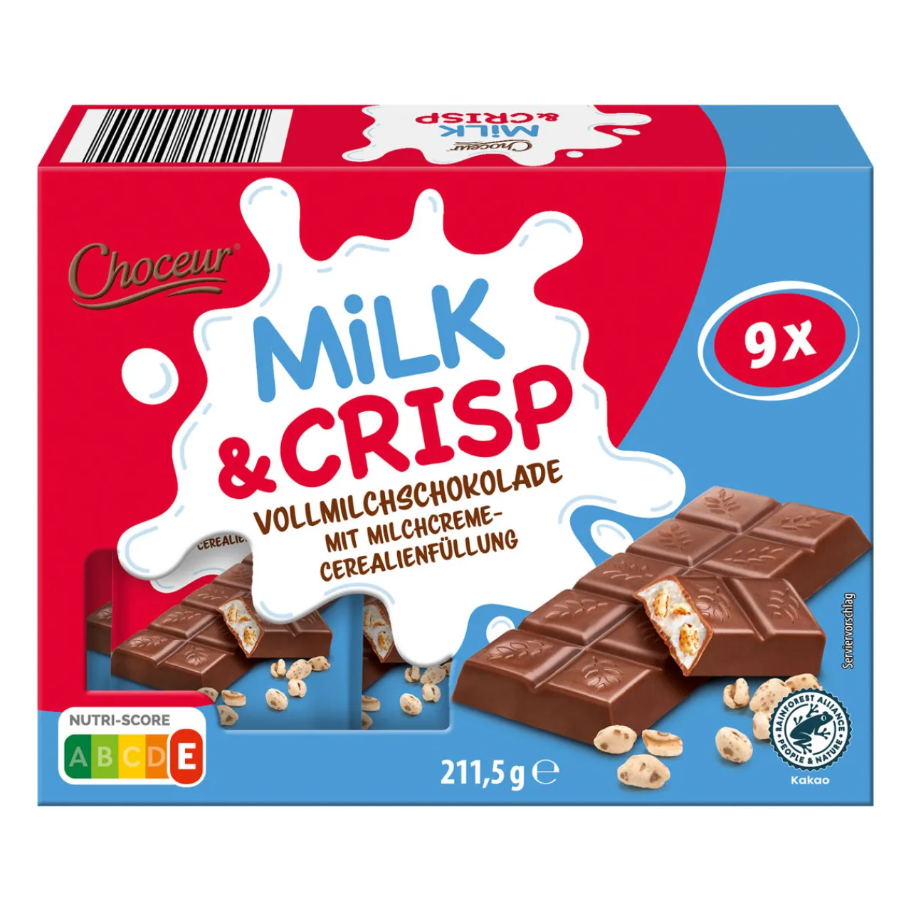 CHOCEUR Milk & Crisp