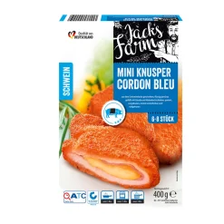 JACK'S FARM Mini Knusper-Schnitzel / Cordon Bleu