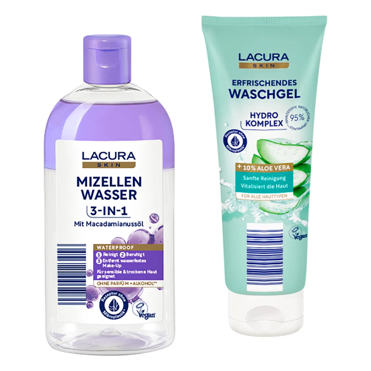 LACURA Mizellenwasser / Waschgel