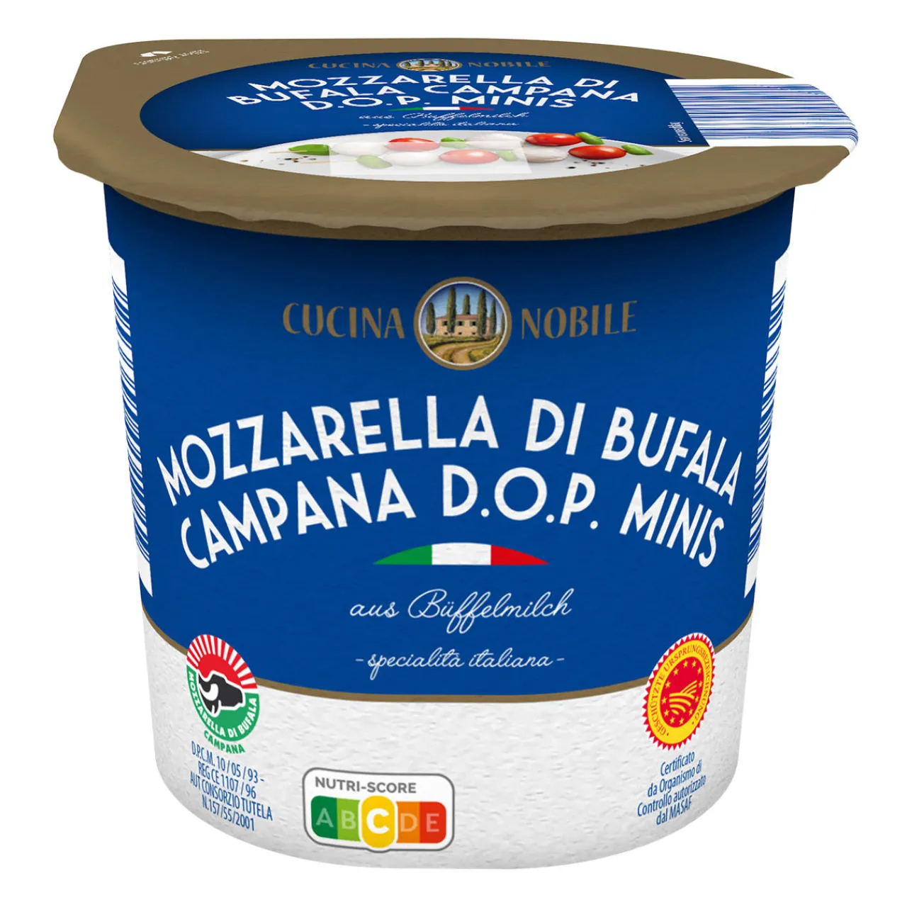 CUCINA NOBILE Mozzarella di Bufala Campana D.O.P. Minis