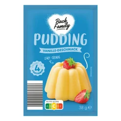 BACK FAMILY Pudding Vanille-Geschmack