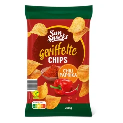 SUN SNACKS Riffle-Chips