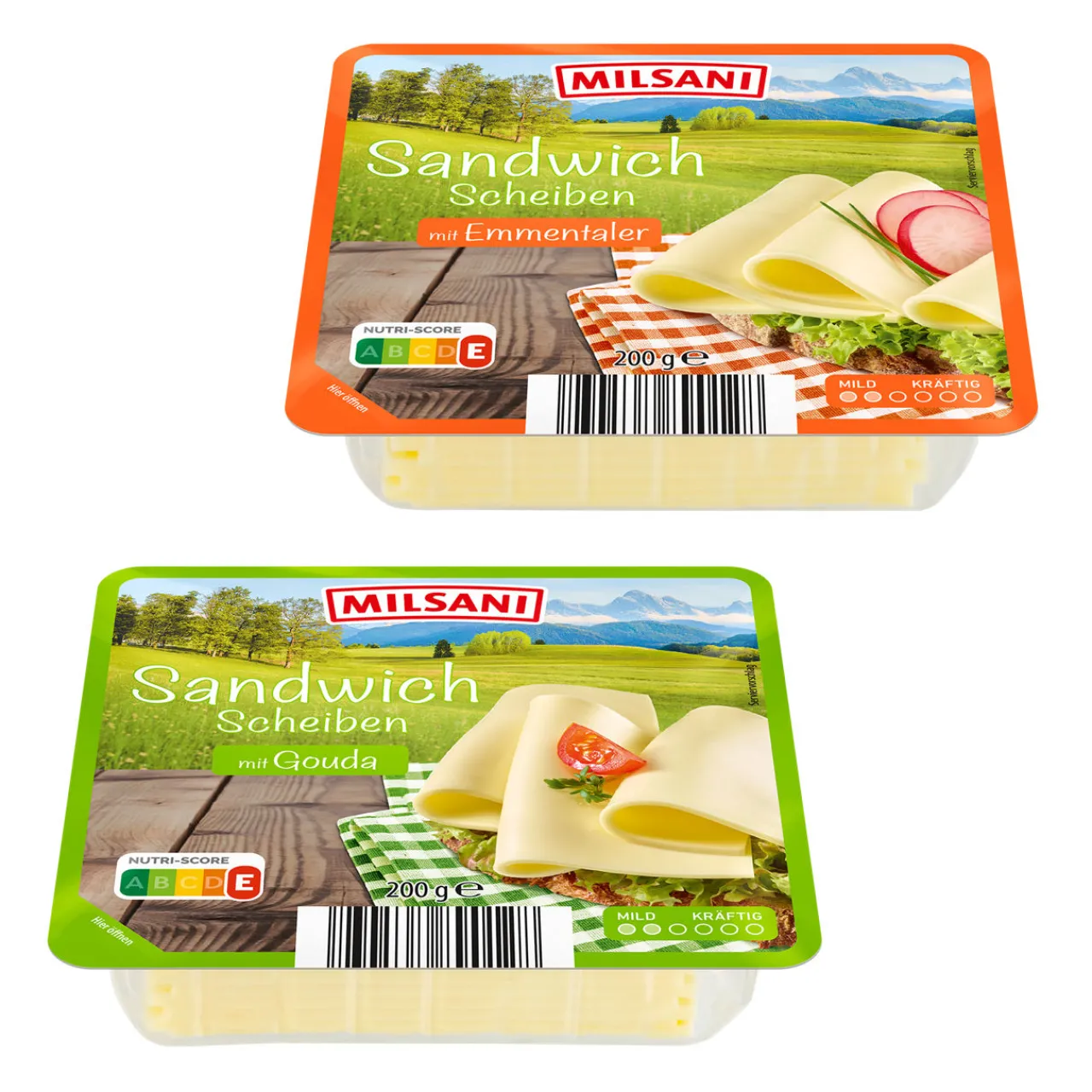MILSANI Sandwich-Scheiben