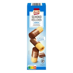 BISCOTTO Schoko-Waffelröllchen