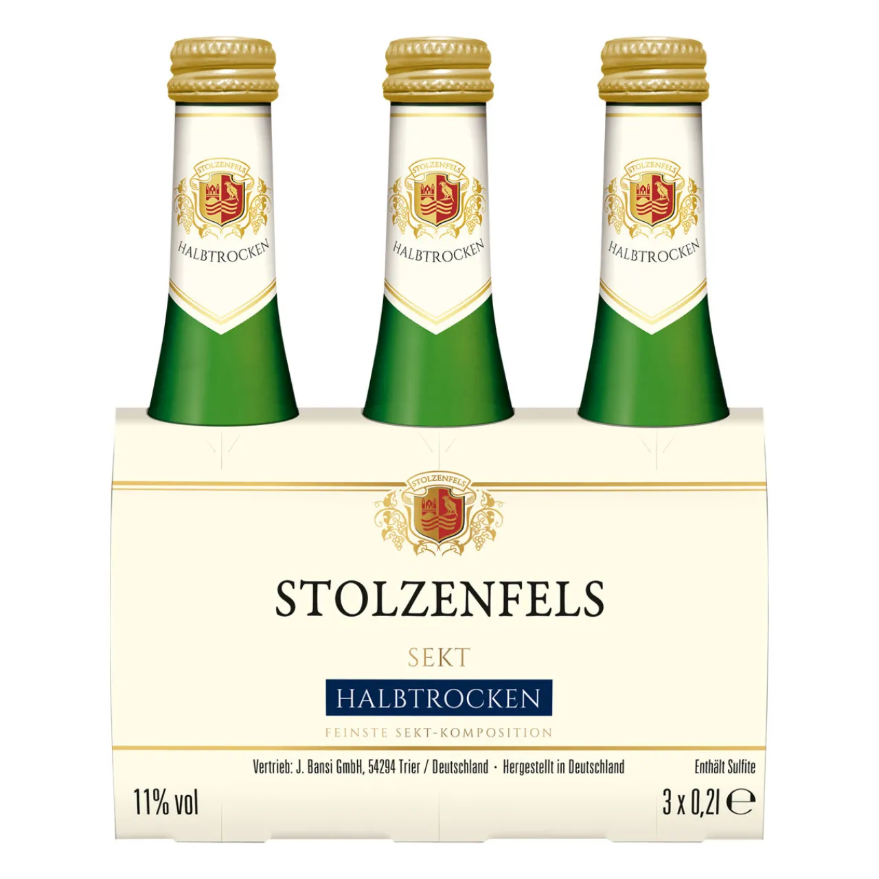 STOLZENFELS Sekt halbtrocken