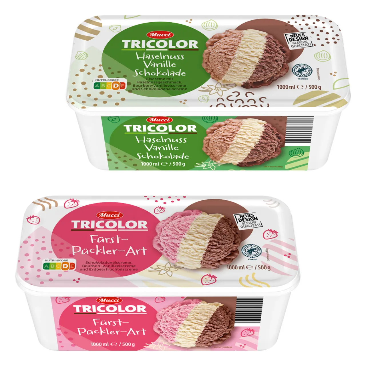 MUCCI Tricolor-Eisschale