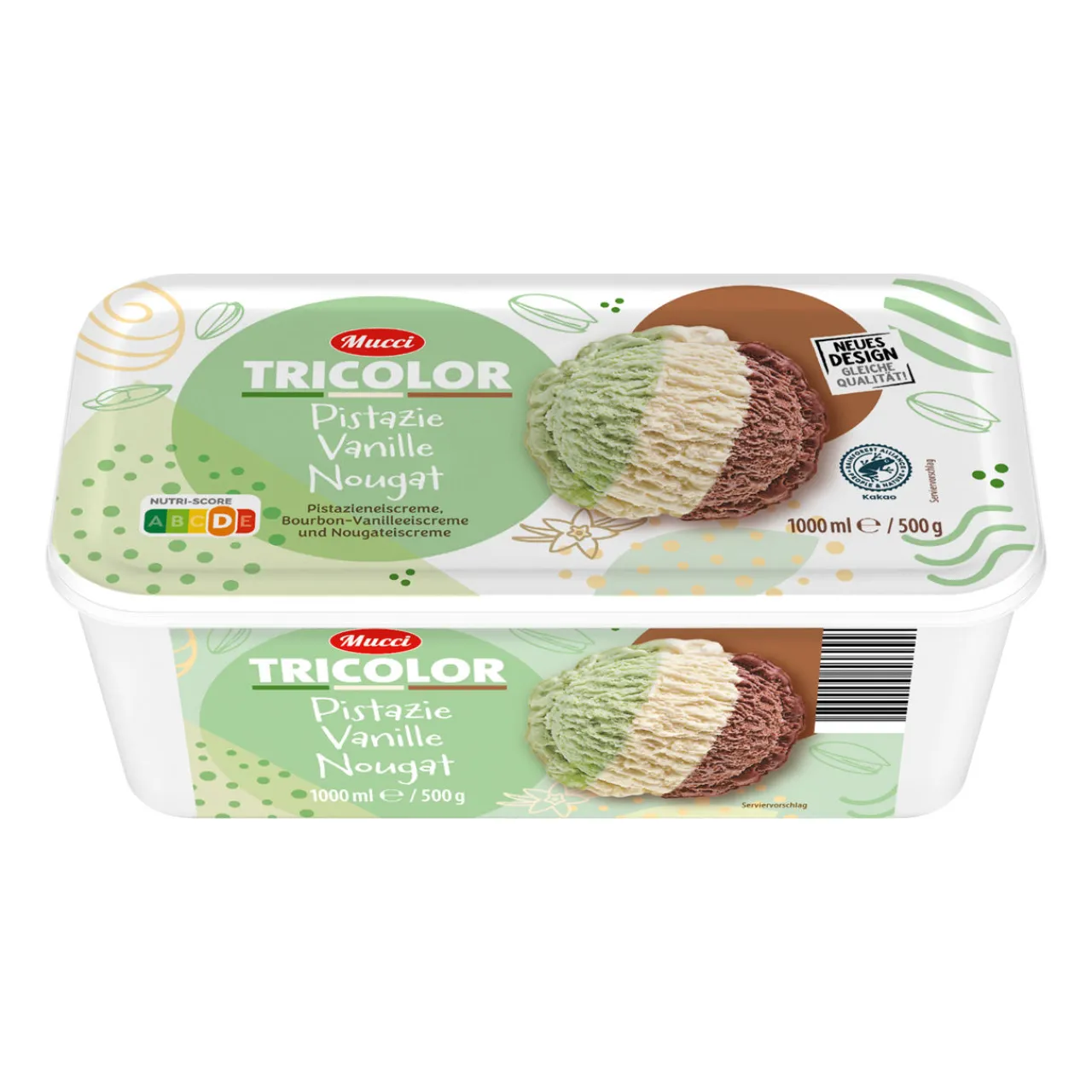 MUCCI Tricolor-Eisschale