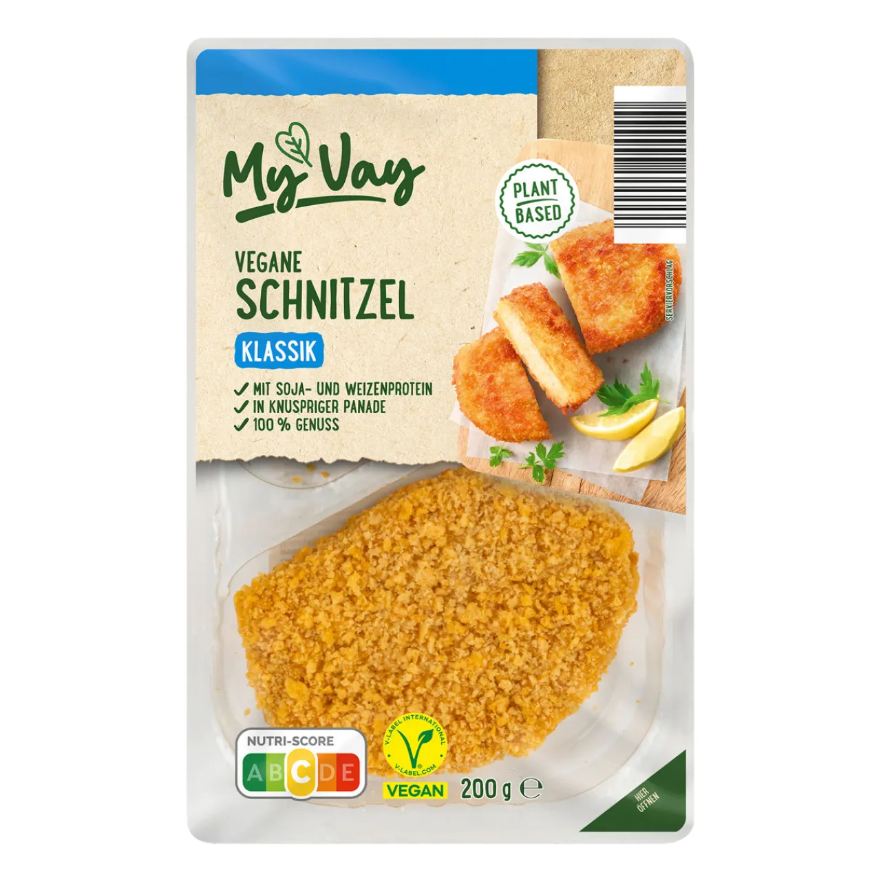 MYVAY Vegane Schnitzel