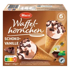 MUCCI Waffelhörnchen